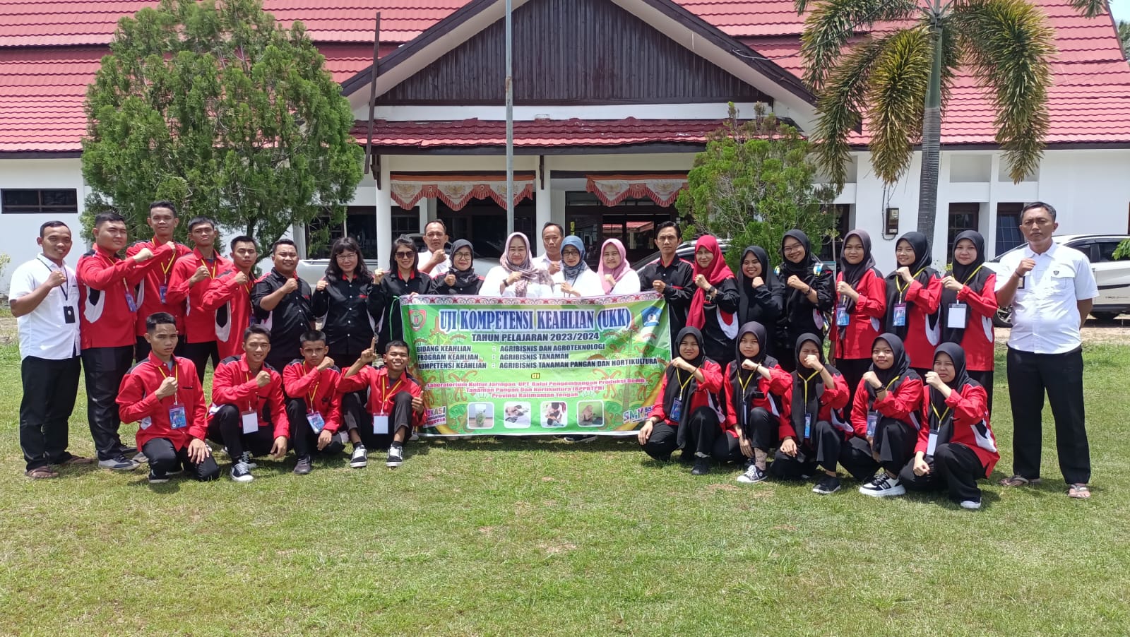 Dinas TPHP Prov Kalteng Laksanakan Uji Kompetensi Keahlian Kultur Jaringan Bagi Siswa SMK Pertanian
