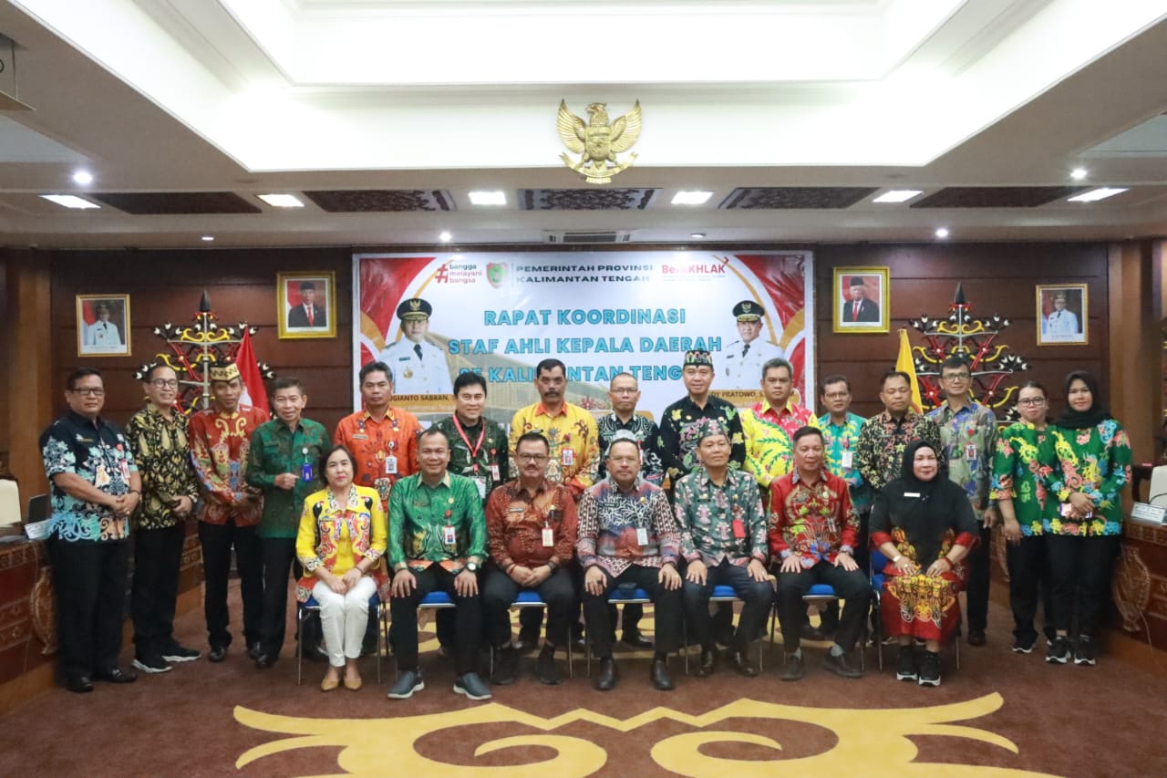 Buka Rakor Sahli Kepala Daerah, Sekda Nuryakin Harapkan Eksistensi dan Peran Sahli Makin Strategis