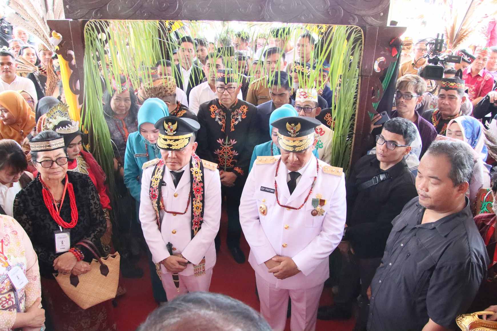 Kadis PMD Prov. Kalteng Sambut Kedatangan Gubernur dan Wakil Gubernur Kalteng di Bumi Tambun Bungai