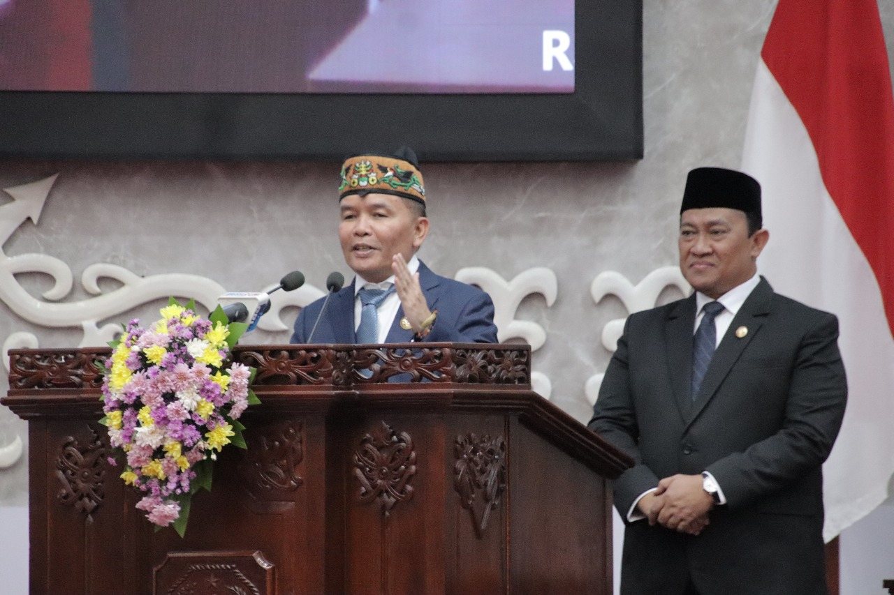 Gubernur Kalimantan Tengah Sampaikan Pidato Perdana, Dinas PMD Prov. Kalteng Siap Dukung Kemajuan Kalteng