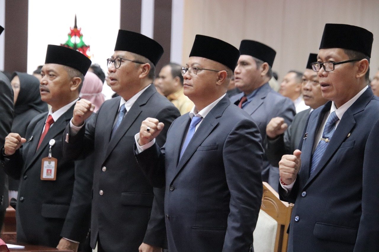 Gubernur Kalimantan Tengah Sampaikan Pidato Perdana, Dinas PMD Prov. Kalteng Siap Dukung Kemajuan Kalteng