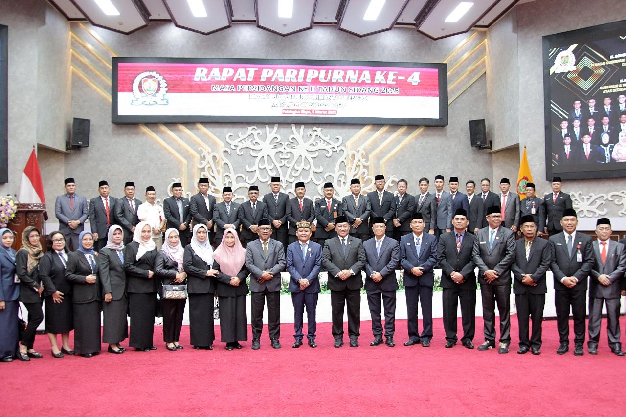 Gubernur Kalimantan Tengah Sampaikan Pidato Perdana, Dinas PMD Prov. Kalteng Siap Dukung Kemajuan Kalteng