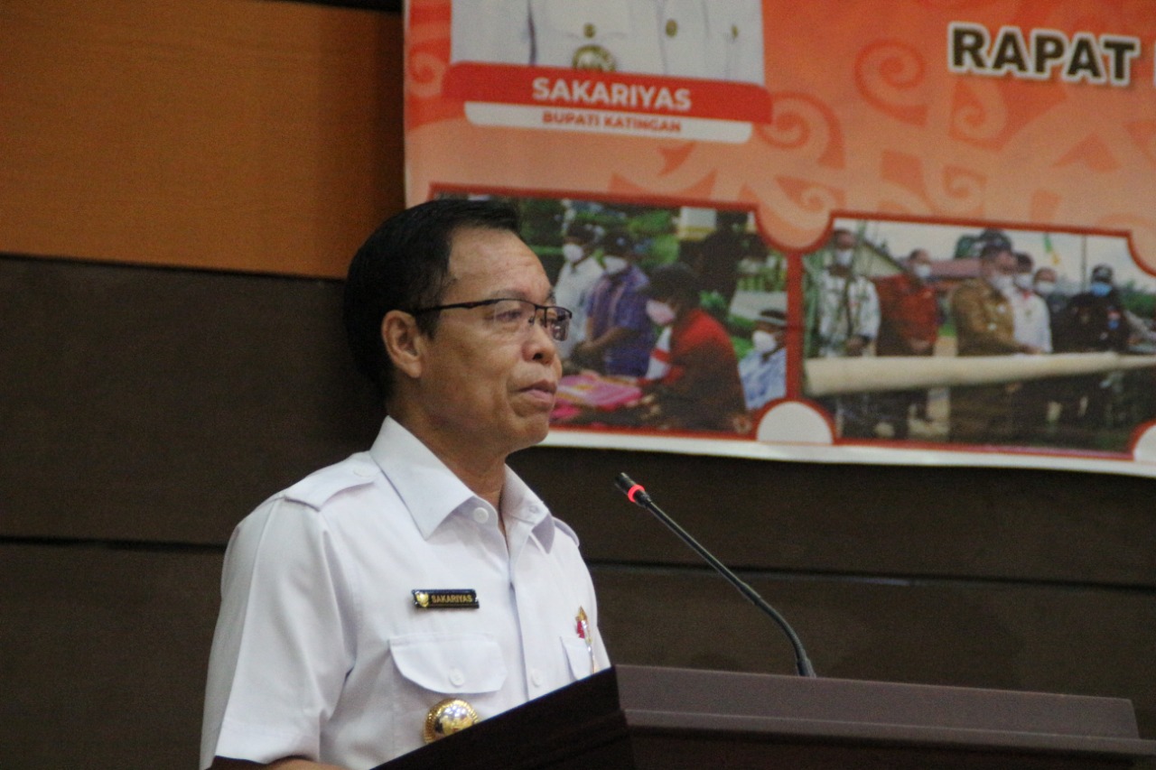 Pemkab Katingan Laksanakan Rapim TEPPRA dan Rakordal Triwulan I Tahun 2022