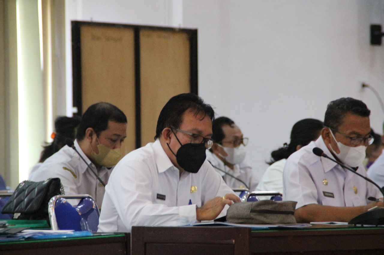Pemkab Katingan Laksanakan Rapim TEPPRA dan Rakordal Triwulan I Tahun 2022