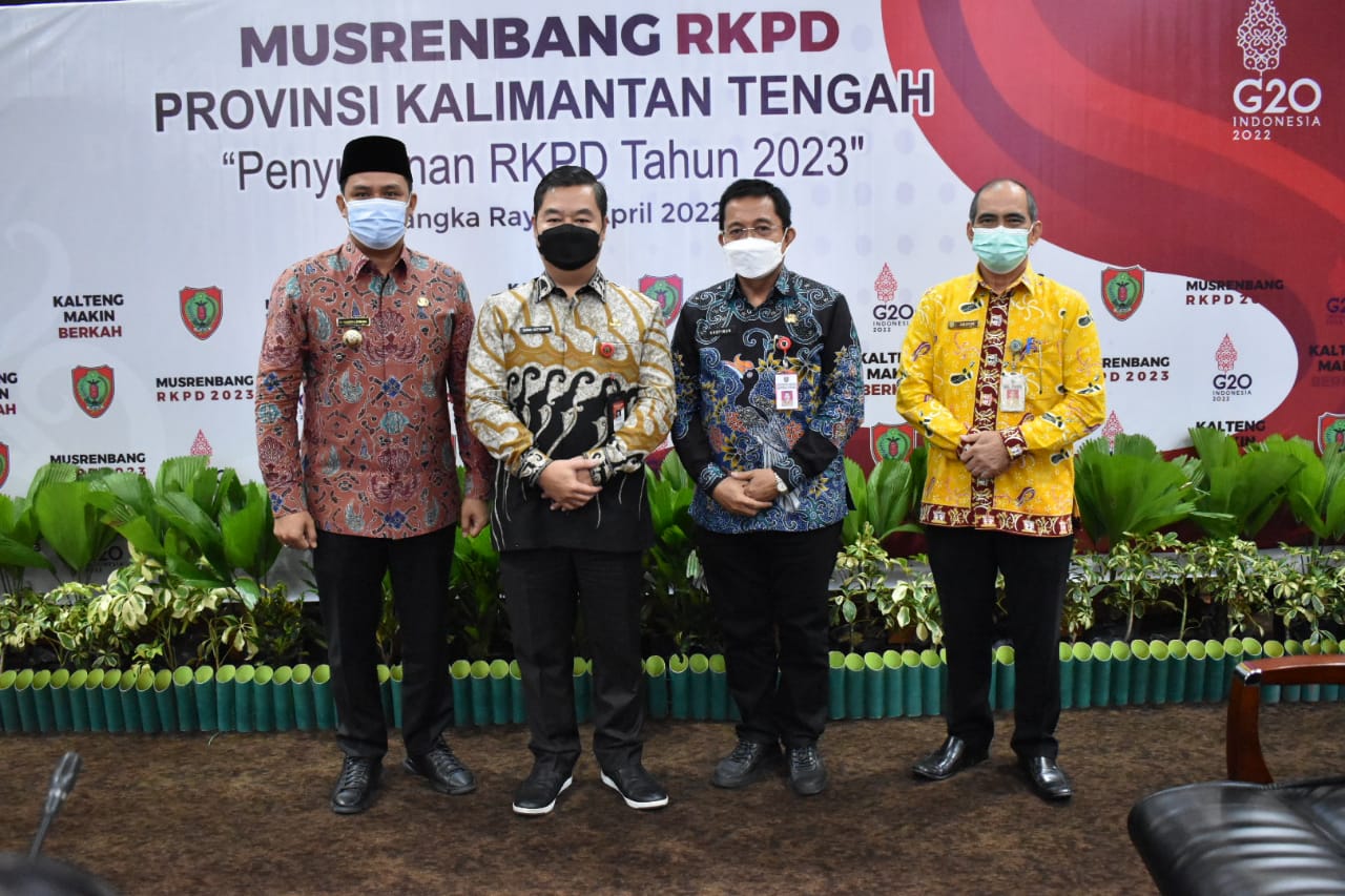 Bupati Lamandau Hadiri Musrenbang RKPD Provinsi Kalimantan Tengah Tahun 2023
