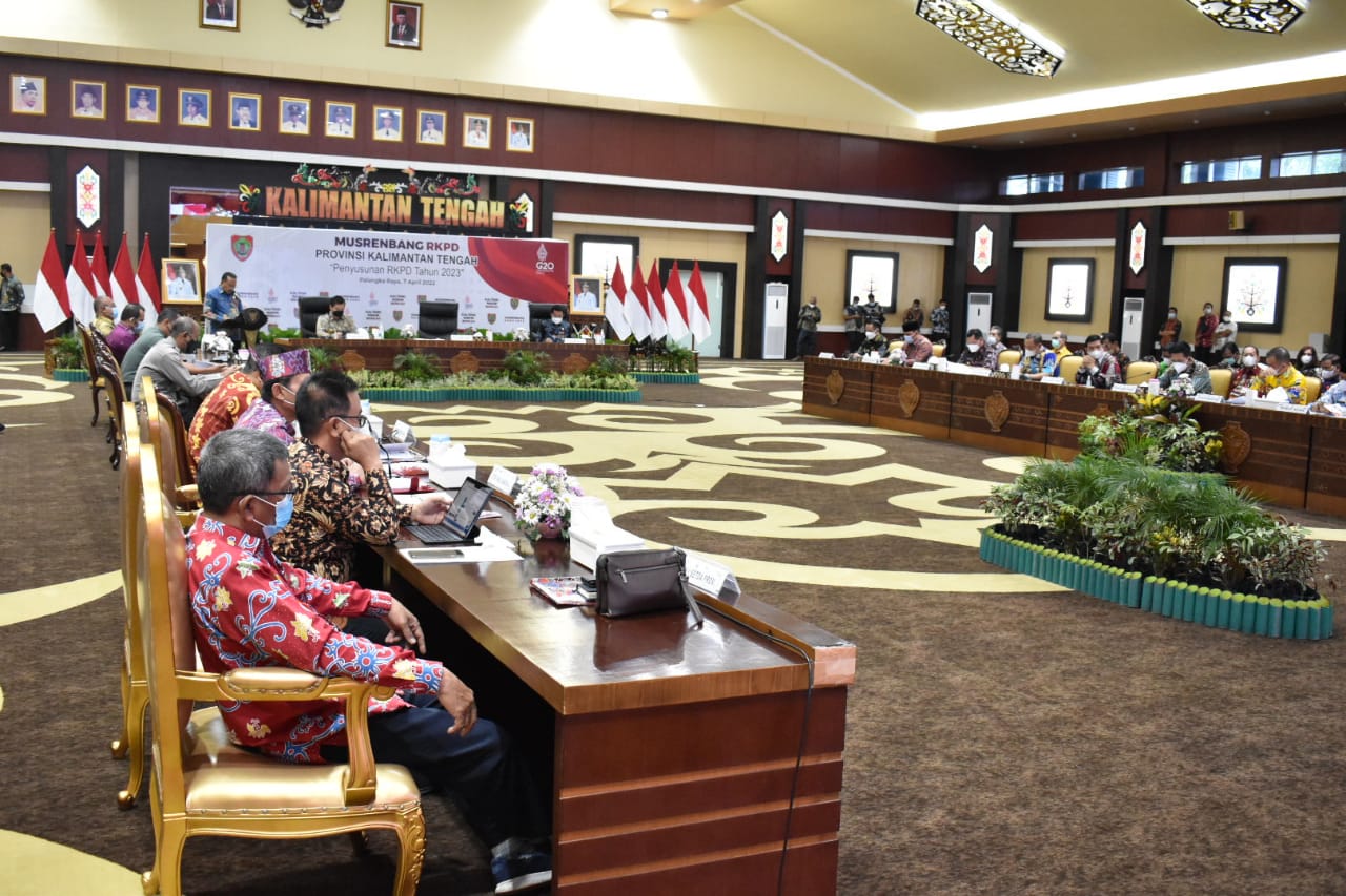 Bupati Lamandau Hadiri Musrenbang RKPD Provinsi Kalimantan Tengah Tahun 2023