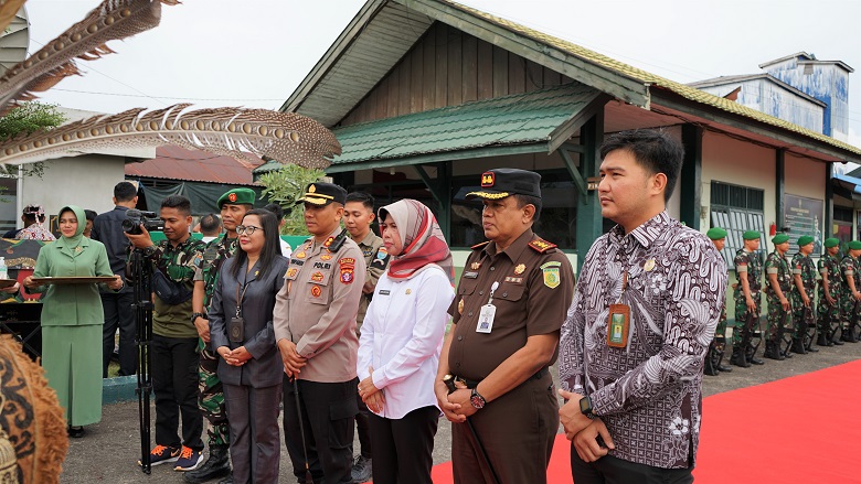 Kunjungan Kerja Danrem 102/Pjg ke Kodim 1012 Buntok