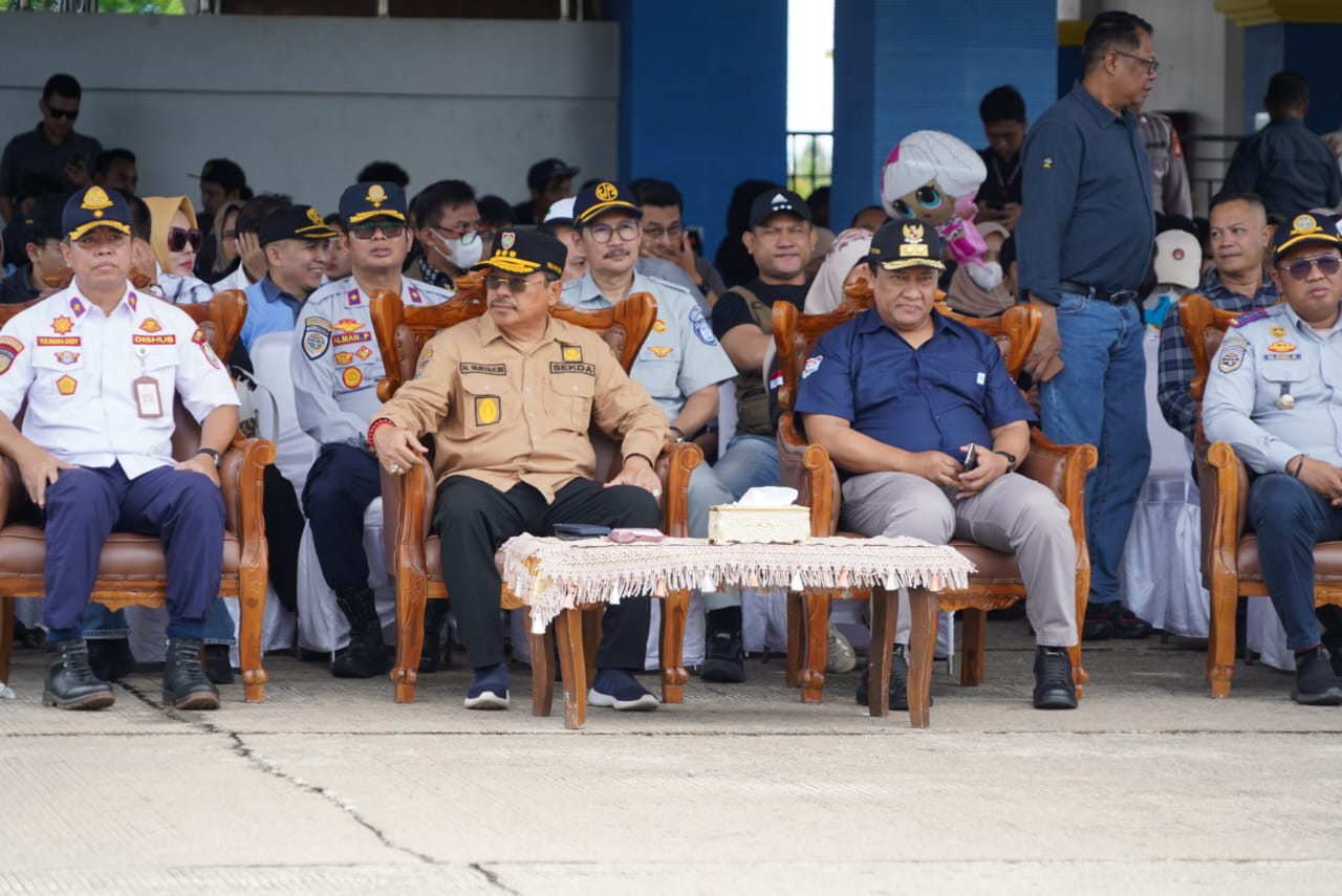 Jelang Idulfitri, Wagub Kalteng Lepas Program Mudik Gratis Masa Angkutan Lebaran 1445 H