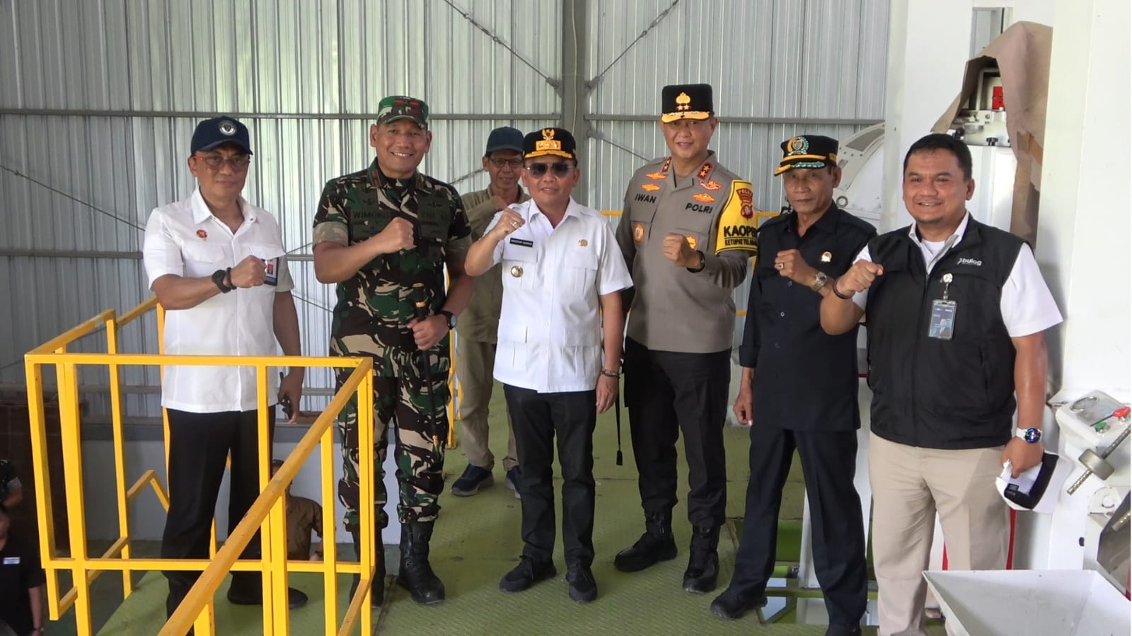 Tinjau RMU di Pulang Pisau, Gubernur Agustiar Sabran Siap Kawal dan Sukseskan Program Ketahanan Pangan di Kalteng