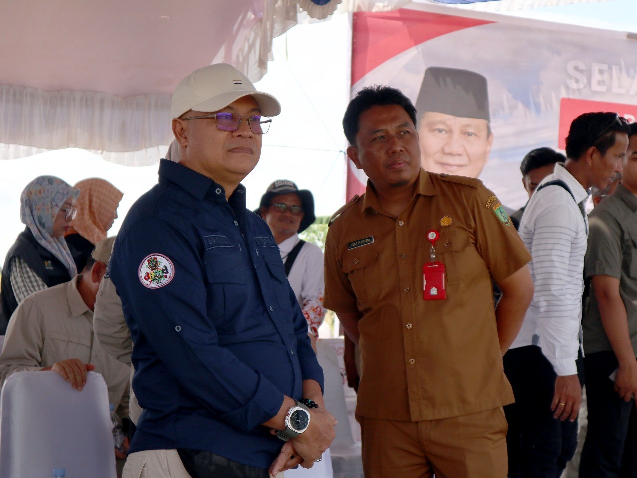 Kadis PMD Prov. Kalteng Hadiri Acara Panen Raya Padi di Desa Pantik, Kabupaten Pulang Pisau