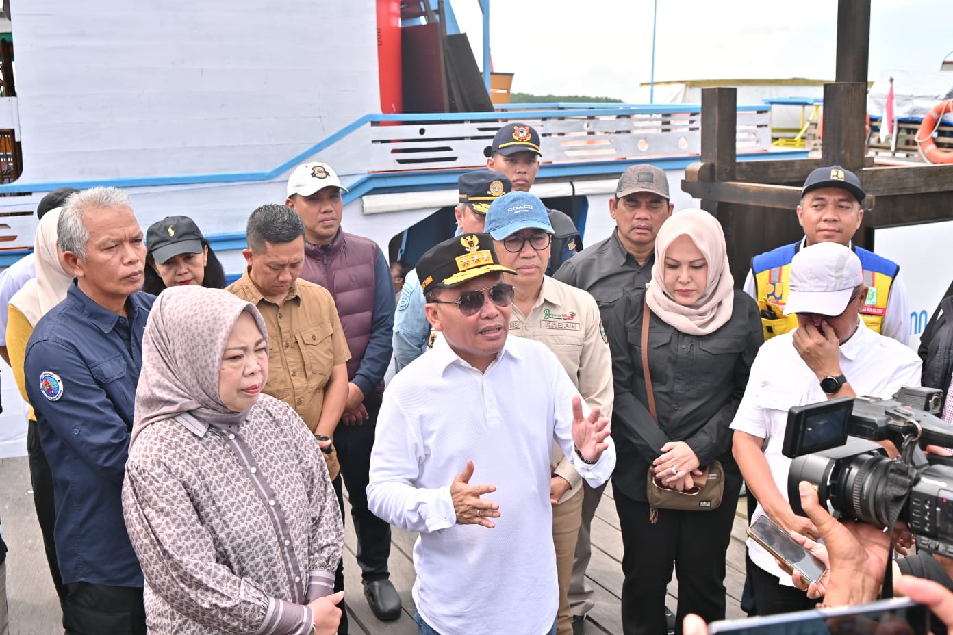 ‎Dukung Wisata Tanjung Puting, Gubernur Kalteng Tinjau Pelabuhan Kumai Didampingi Kadisdik