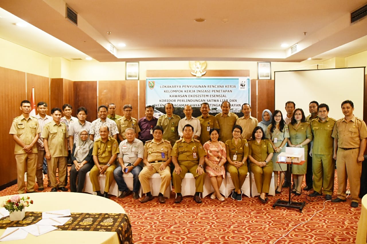 Pemprov Gelar Lokakarya Penyusunan Kelompok Kerja Penetapan Kawasan Ekosistem Esensial Katingan Kahayan 