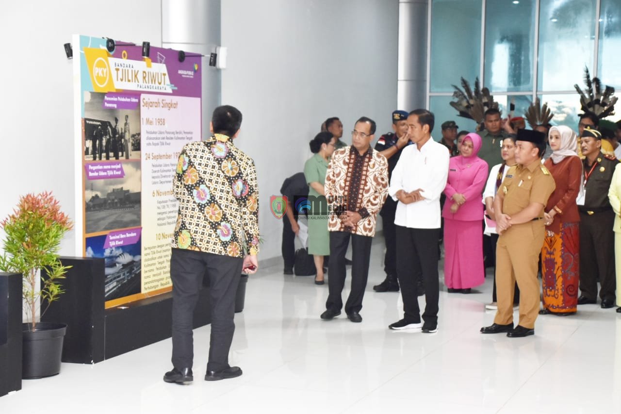 Presiden Jokowi Tiba di Kalteng Sore Ini