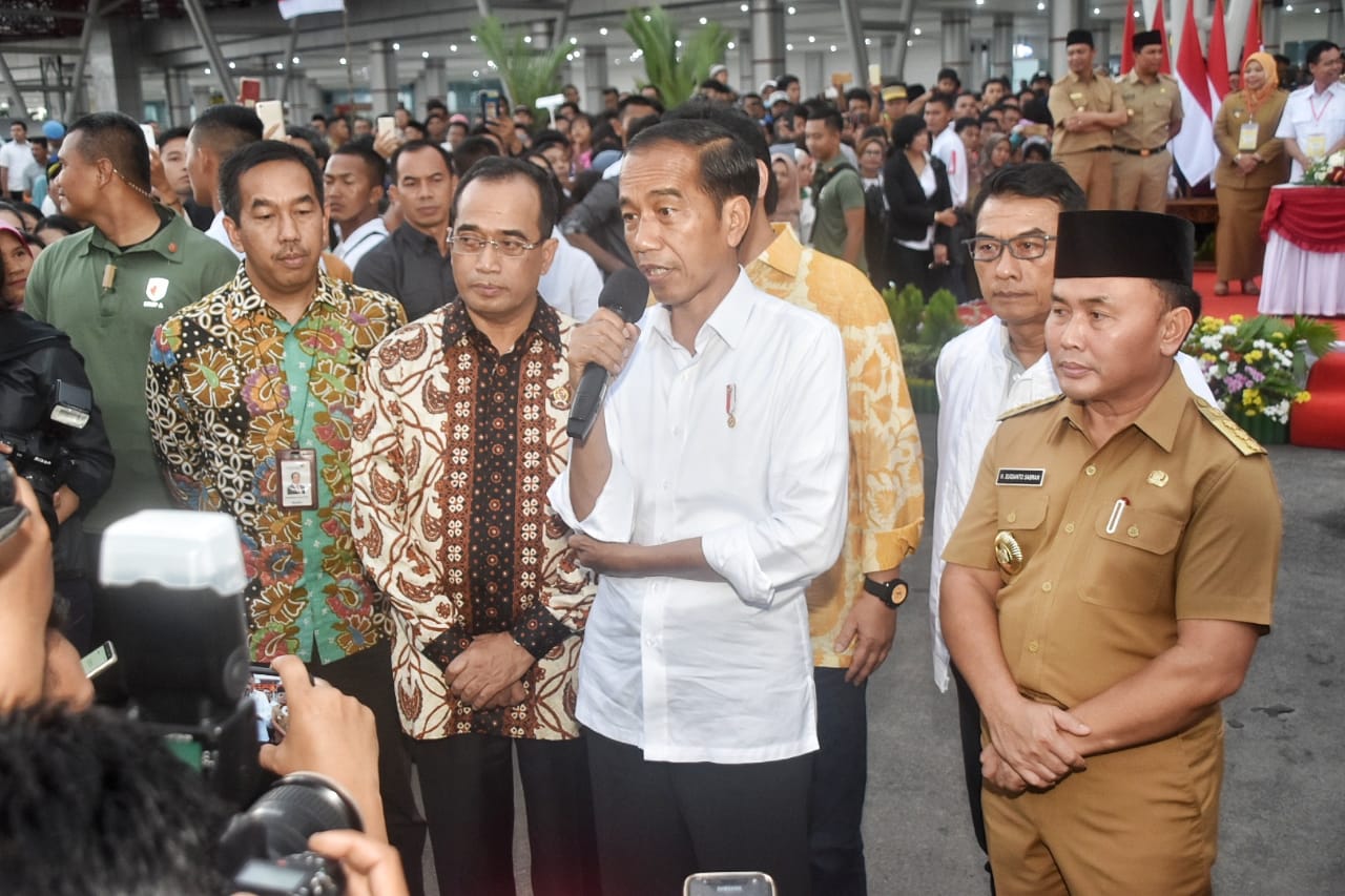 Kurang Dari 1 Bulan, Presiden Jokowi Sudah 2 Kali Kunjungi Bumi Tambun Bungai