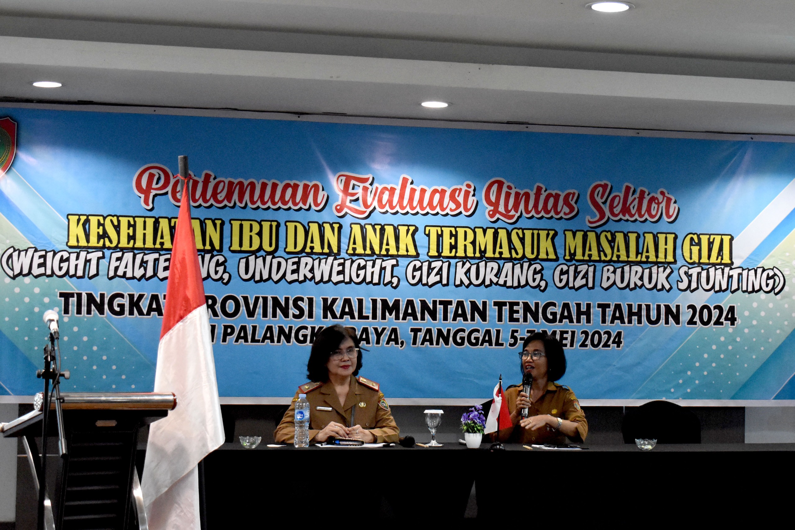 Kadis P3APPKB Sampaikan Materi pada Pertemuan Evaluasi Lintas Sektor Masalah Kesehatan Gizi Ibu dan Anak