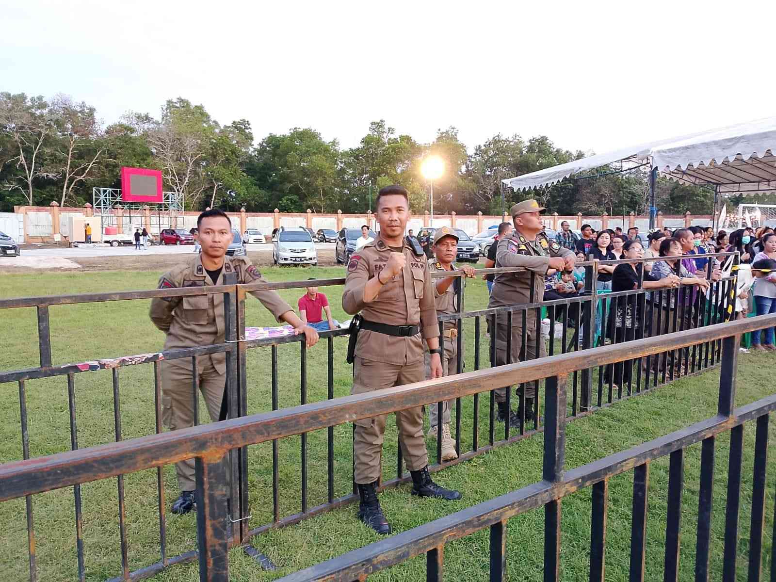 Satpol PP Kalteng Amankan Paskah Kalimantan Tengah Tahun 2025