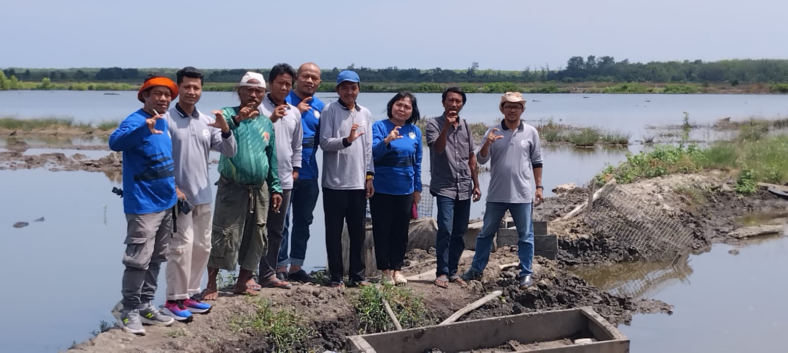 Pelayanan Teknis dan Pembinaan Pokdakan Binaan UPT PBAP Ujung Pandaran ke Kabupaten Seruyan