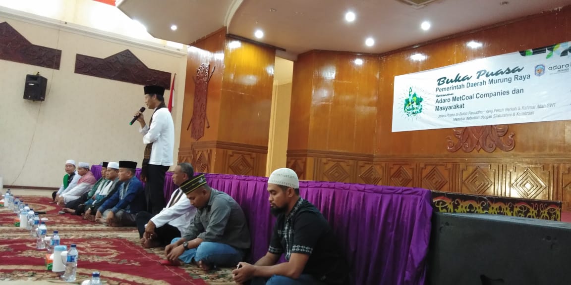 Pemda Mura Buka Puasa Bersama PT. Adaro Metcoal Companies dan Masyarakat Mura