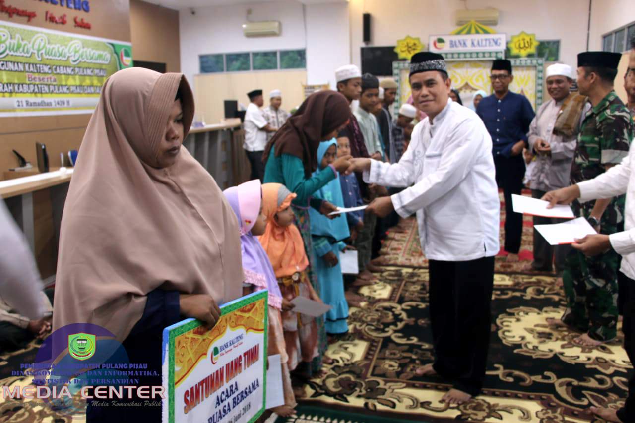 Berbagi Kebahagiaan, PT. Bank Kalteng Cabang Pulang Pisau Gelar Buka Puasa Bersama