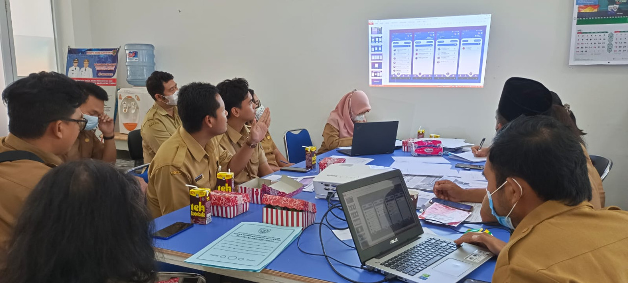 Percepat Penyelenggaraan Tata Kelola Pemerintahan Berbasis Elektronik di Kalteng, Diskominfosantik Gelar Rapat Pendataan Aplikasi Perangkat Daerah 