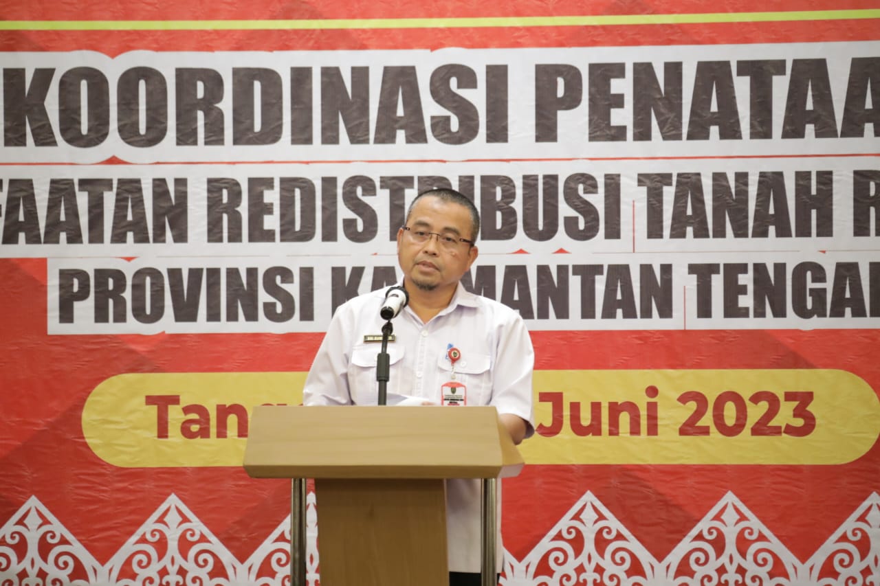Asisten Adum Sri Suwanto Buka Rakor Penataan Akses Dalam Pemanfaatan Redistribusi Tanah Reforma Agraria