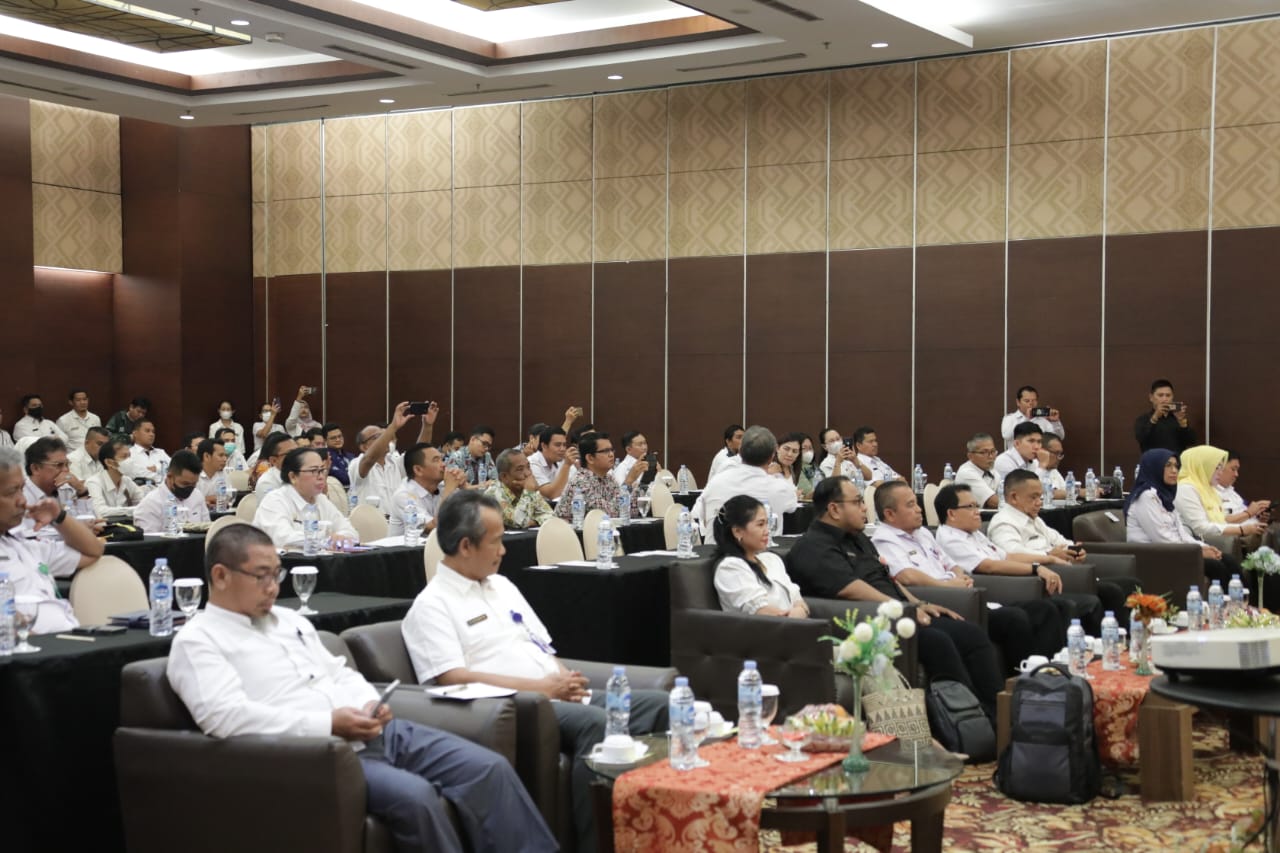 Asisten Adum Sri Suwanto Buka Rakor Penataan Akses Dalam Pemanfaatan Redistribusi Tanah Reforma Agraria
