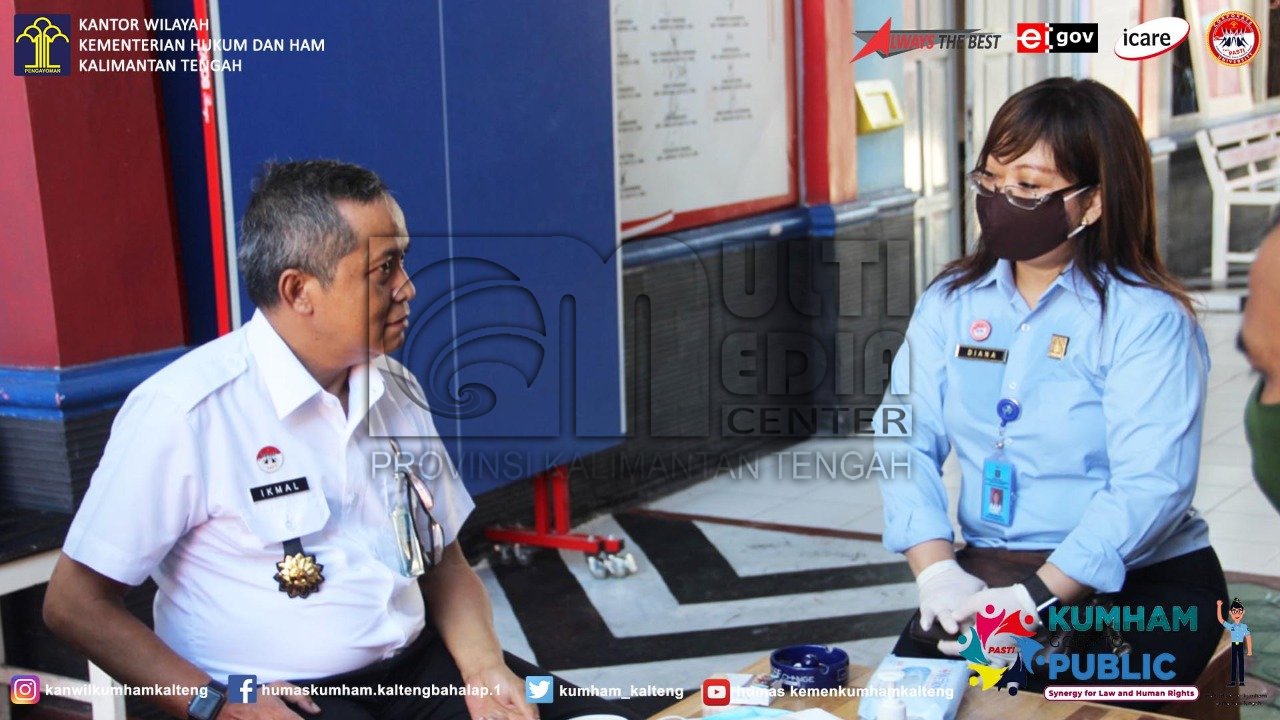 Kanwil Kemenkumham Kalteng Lakukan Monev pada Tiga UPT di Kota Palangka Raya