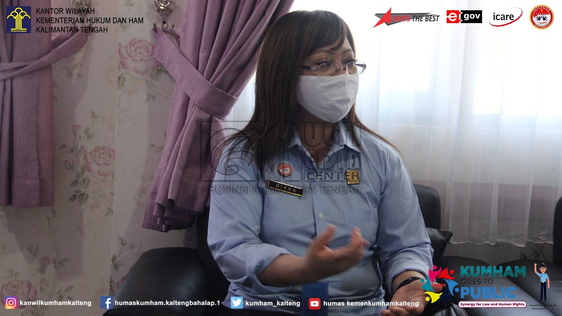 Kepala Bagian Program dan Humas Lakukan Monev Kehumasan dan Pelaporan ke Rupbasan Palangka Raya dan Kanim Palangka Raya