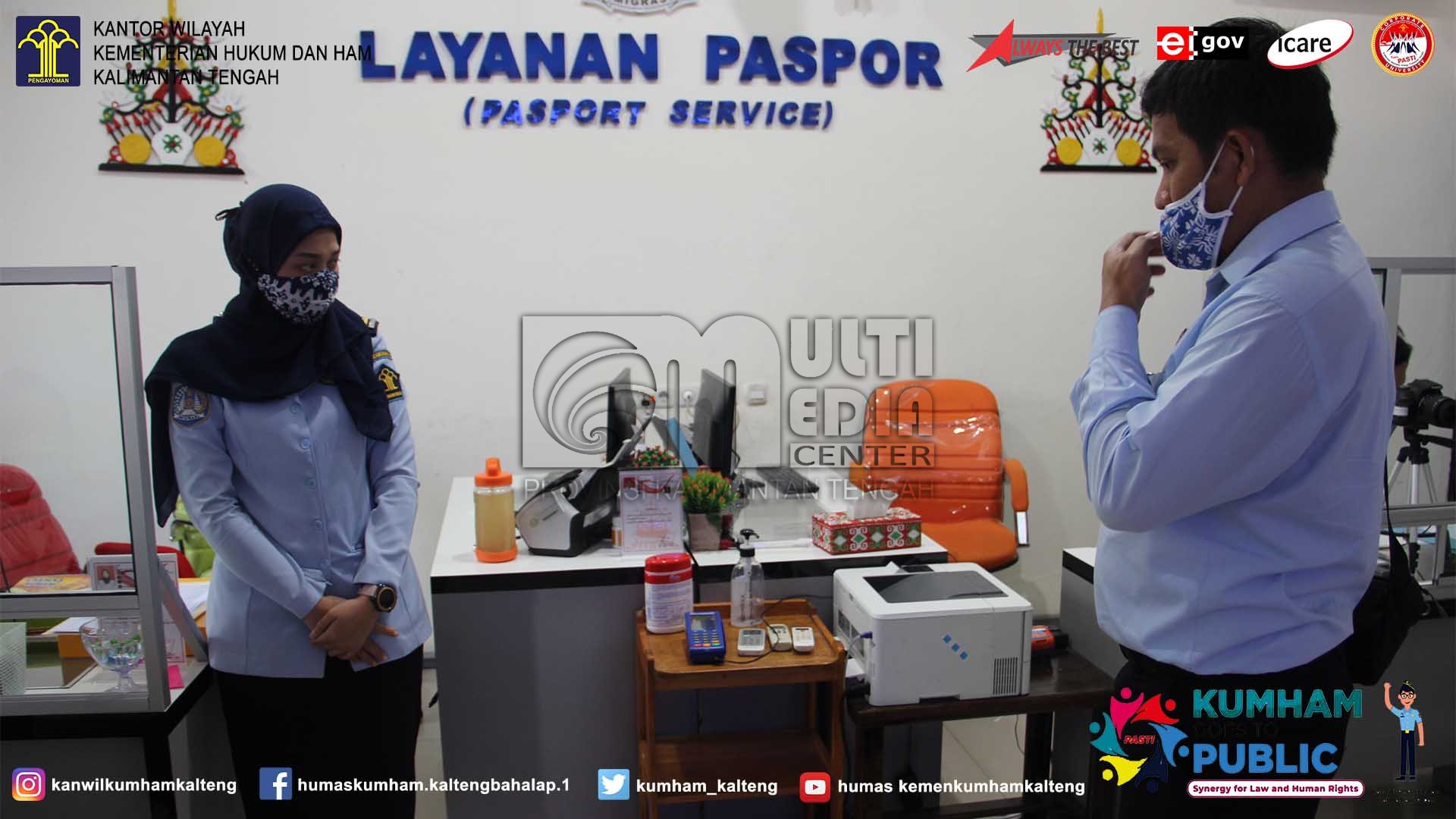 Kepala Bagian Program dan Humas Lakukan Monev Kehumasan dan Pelaporan ke Rupbasan Palangka Raya dan Kanim Palangka Raya