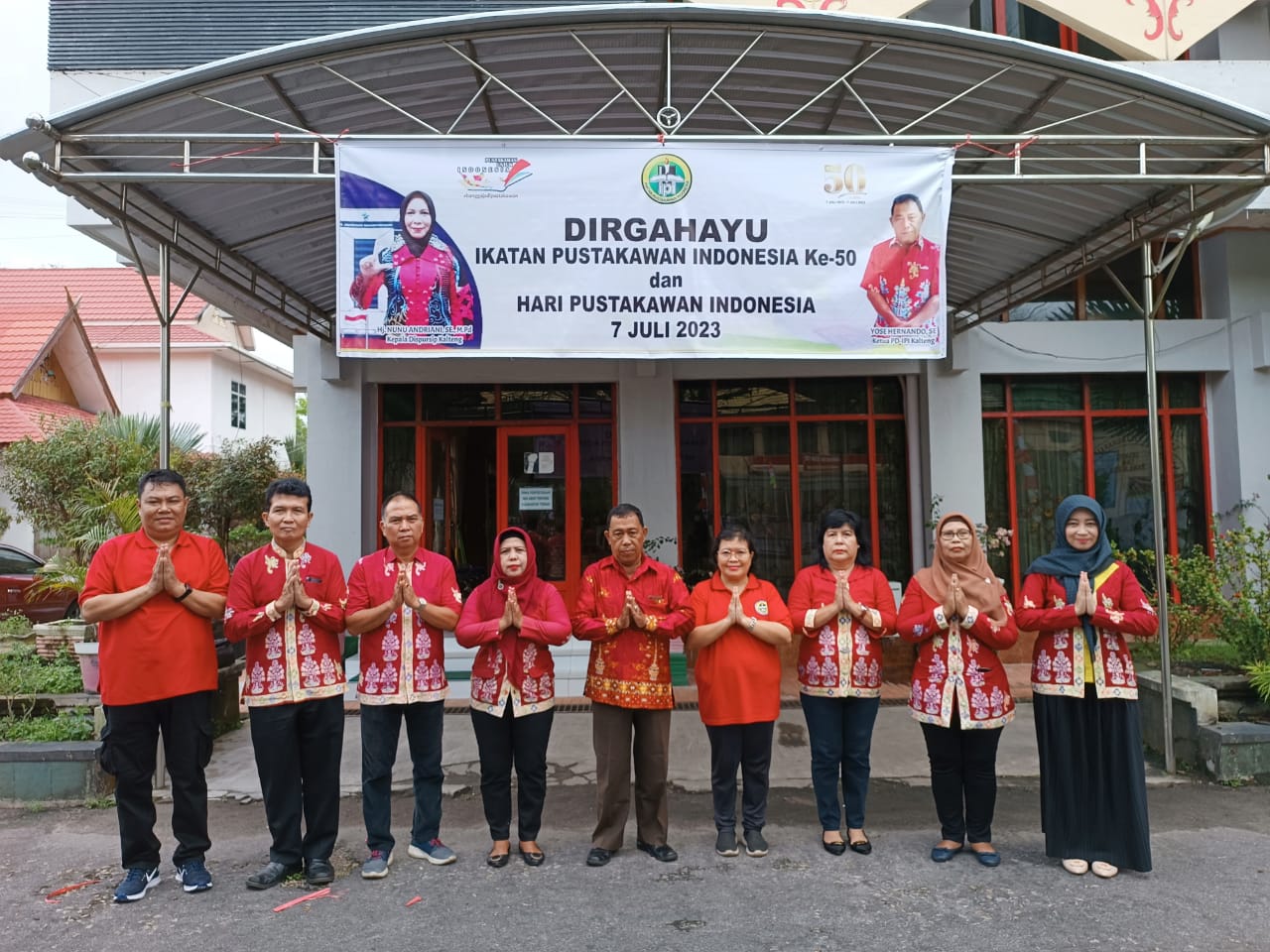 Hari Jadi ke-50, Kadispursip Kalteng Nunu Andriani Berharap IPI Terus Tingkatkan Kualitas dan Kompetensinya