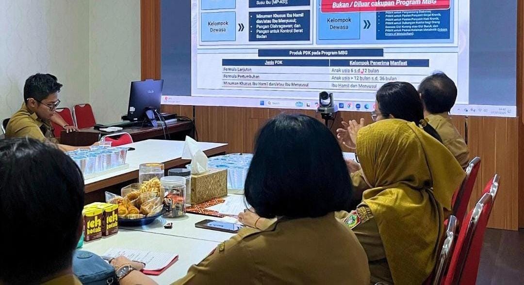 Kepala Dinas TPHP Kalteng Ikuti Sosialisasi Teknis Program MBG Bersama Badan Gizi Nasional