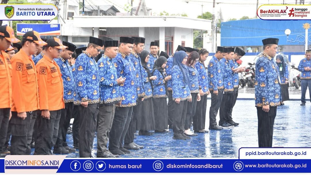 Gelar Apel Siaga Netralitas ASN, Pemerintah Kabupaten Barito Utara Siap Hadapi PSU Pilkada