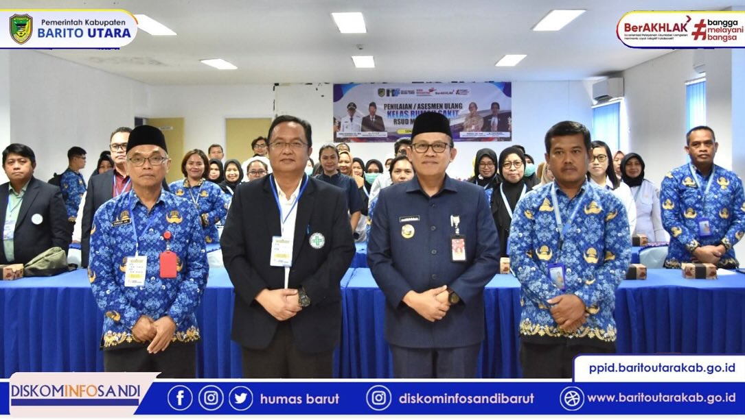 Pemkab Barito Utara Dukung Penuh Asesmen Ulang Kelas RSUD Muara Teweh