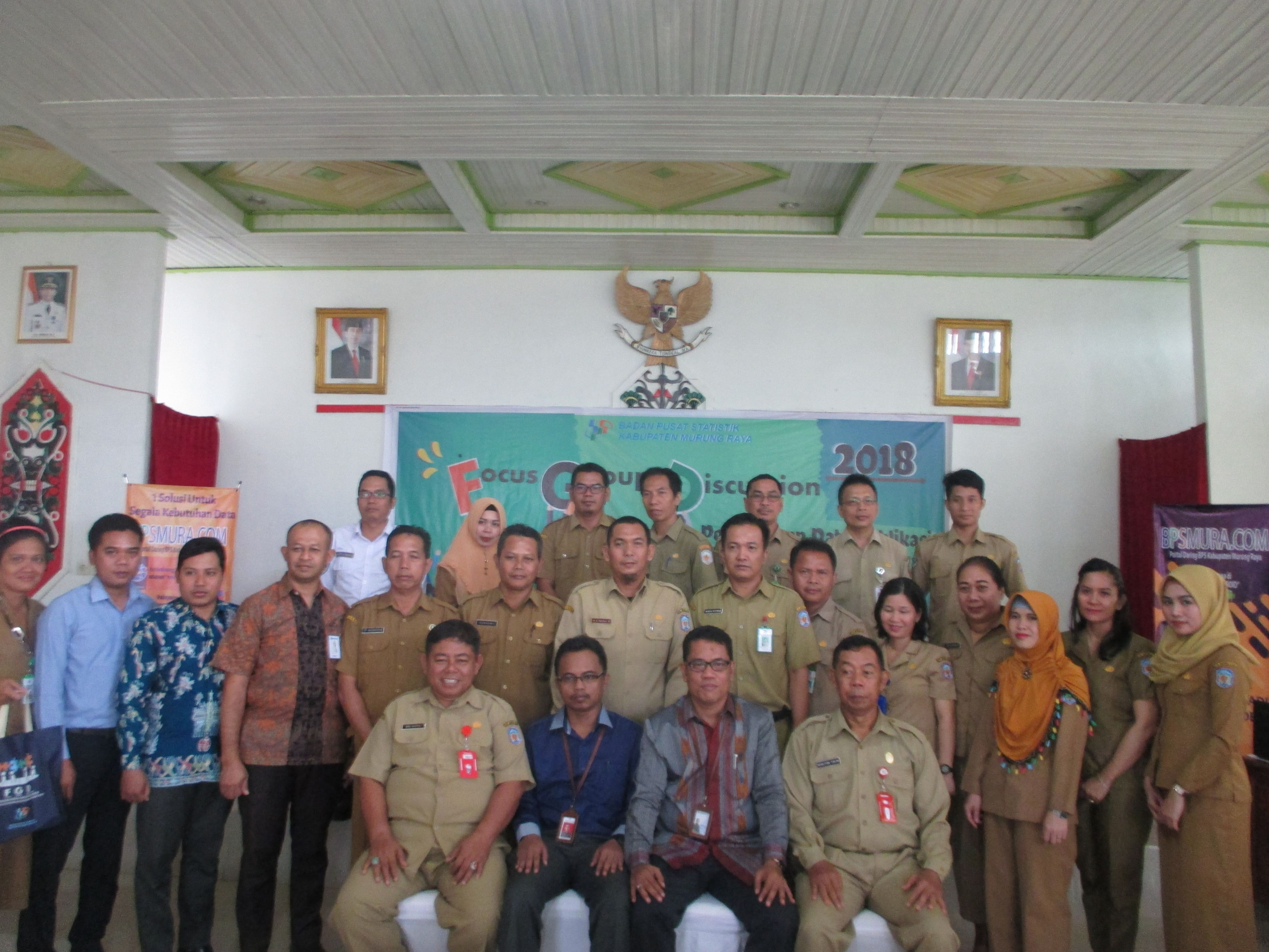 Publikasi  focus group discussion Badan Pusat Statistik Mura