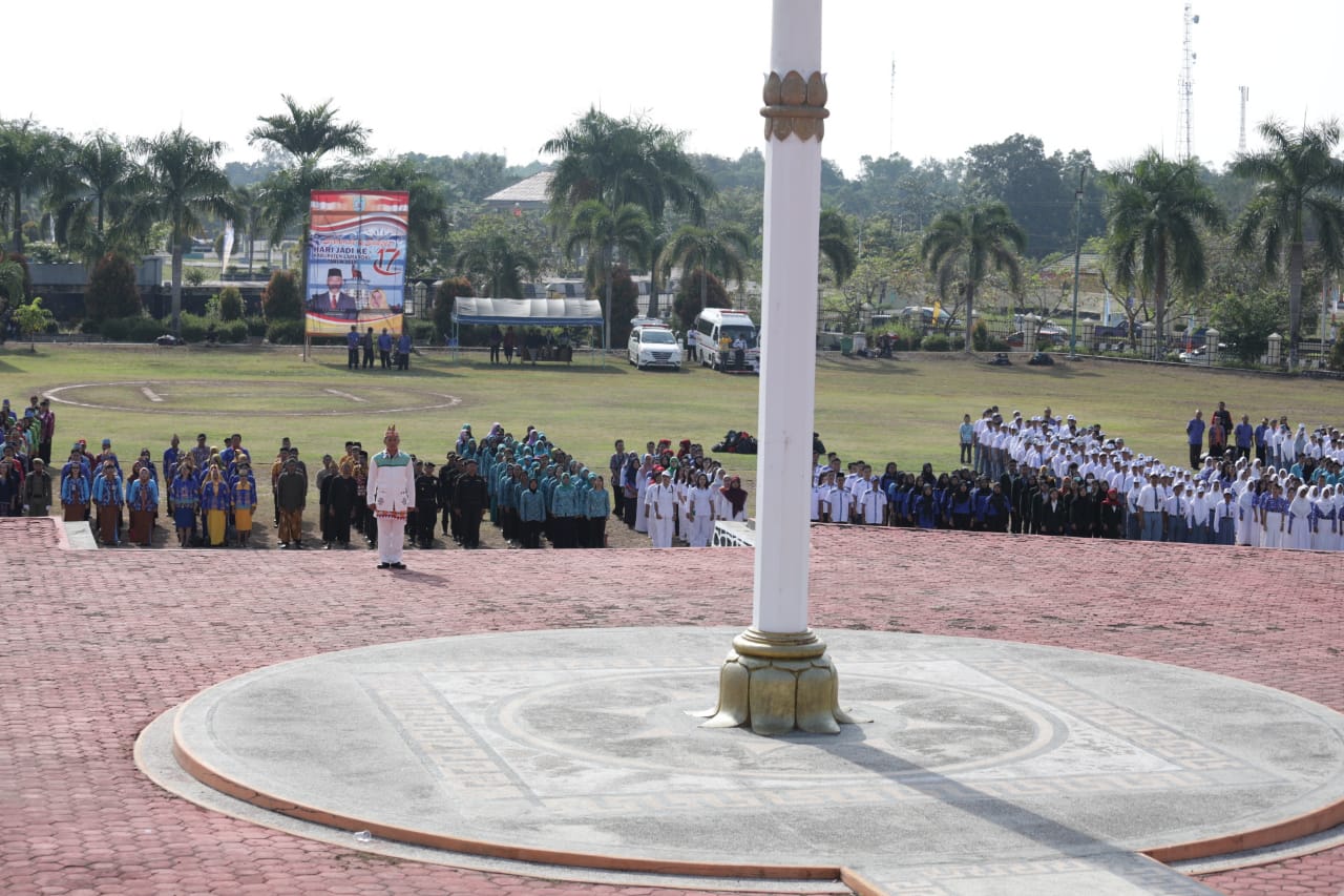 Wagub Kalteng Pimpin Upacara Peringatan Hari Jadi ke-17 Kabupaten Lamandau