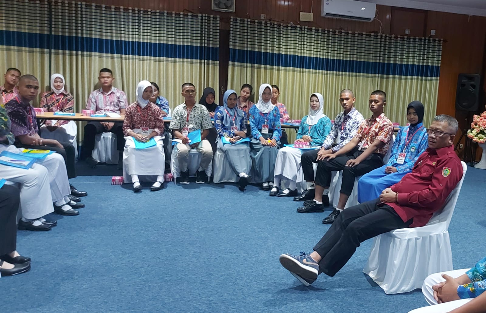 Kepala Badan Kesbangpol Sampaikan Materi Wawasan Kebangsaan Kepada Calon Paskibraka Prov. Kalteng Tahun 2023