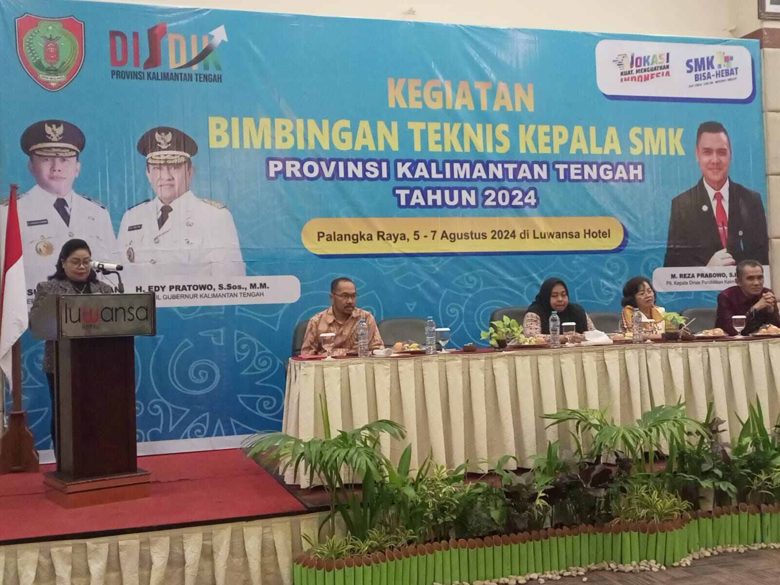Disdik Gelar Bimtek Kepala SMK Kalimantan Tengah 2024
