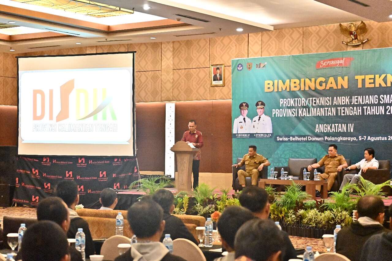 Disdik Kalteng Gelar Bimtek bagi Proktor dan Teknisi ANBK 2024