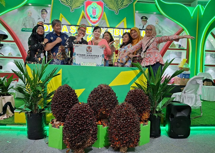 Kategori SOPD Tingkat Provinsi, Disbun Prov. Kalteng Raih Harapan I  pada Kalteng Expo 2025