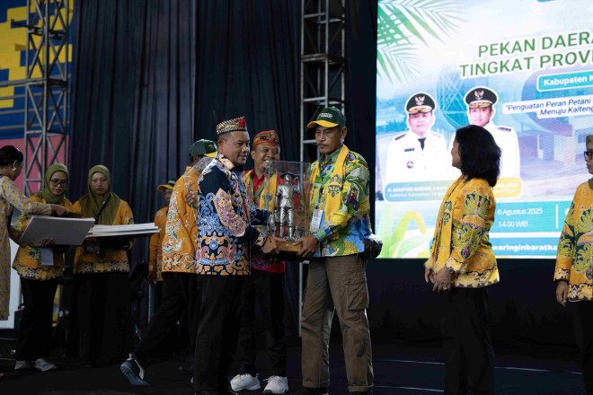 Pekan Daerah Petani Nelayan XIV Kalimantan Tengah Resmi Ditutup