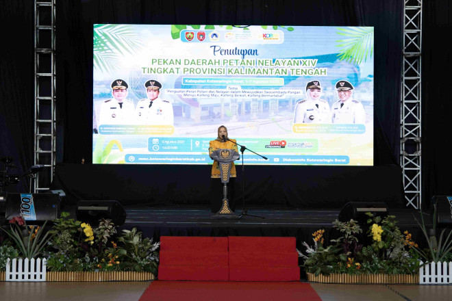 Pekan Daerah Petani Nelayan XIV Kalimantan Tengah Resmi Ditutup