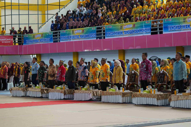 Pekan Daerah Petani Nelayan XIV Kalimantan Tengah Resmi Ditutup