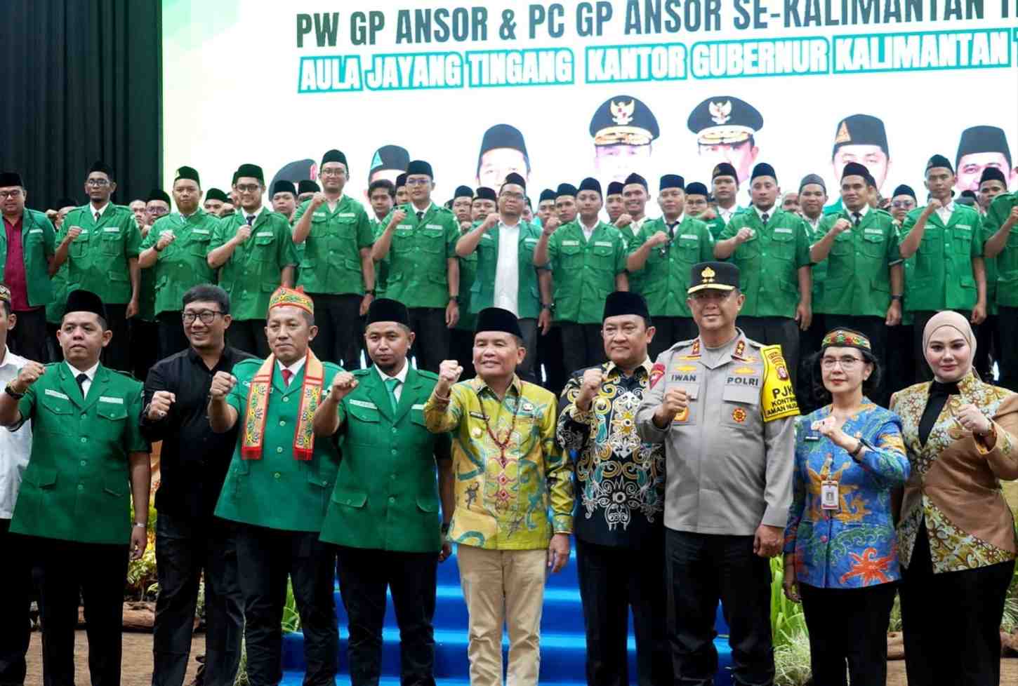 Gubernur Agustiar Sabran Ajak GP Ansor Perkuat Persatuan dan Bangun Ekonomi Daerah Melalui Kolaborasi