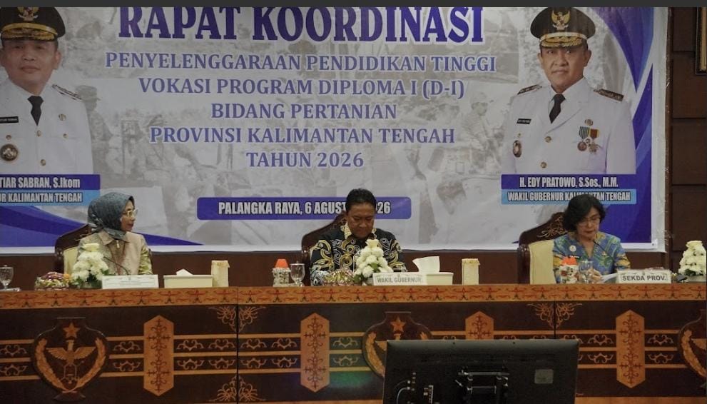 Dinas TPHP Prov Kalteng Dukung Rakor Vokasi, Perkuat SDM Pertanian Menuju Swasembada Pangan