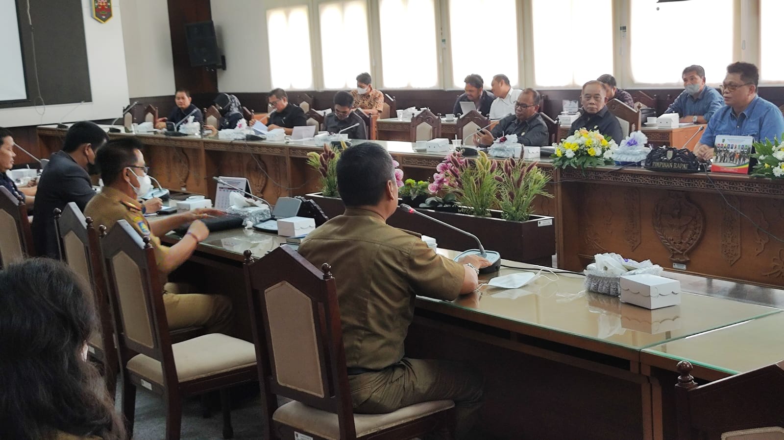 Audiensi Bersama DPRD Kalteng, Plt. Kadisnakertrans Prov. Kalteng  Akan Lakukan  Wasnaker Secara Maksimal