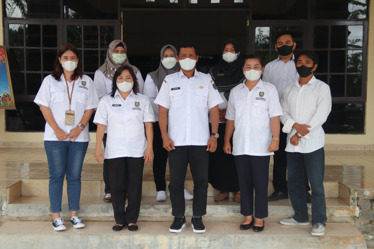 Diskominfostandi Pulang Pisau Terima Kunjungan dari Diskominfosantik Prov. Kalteng