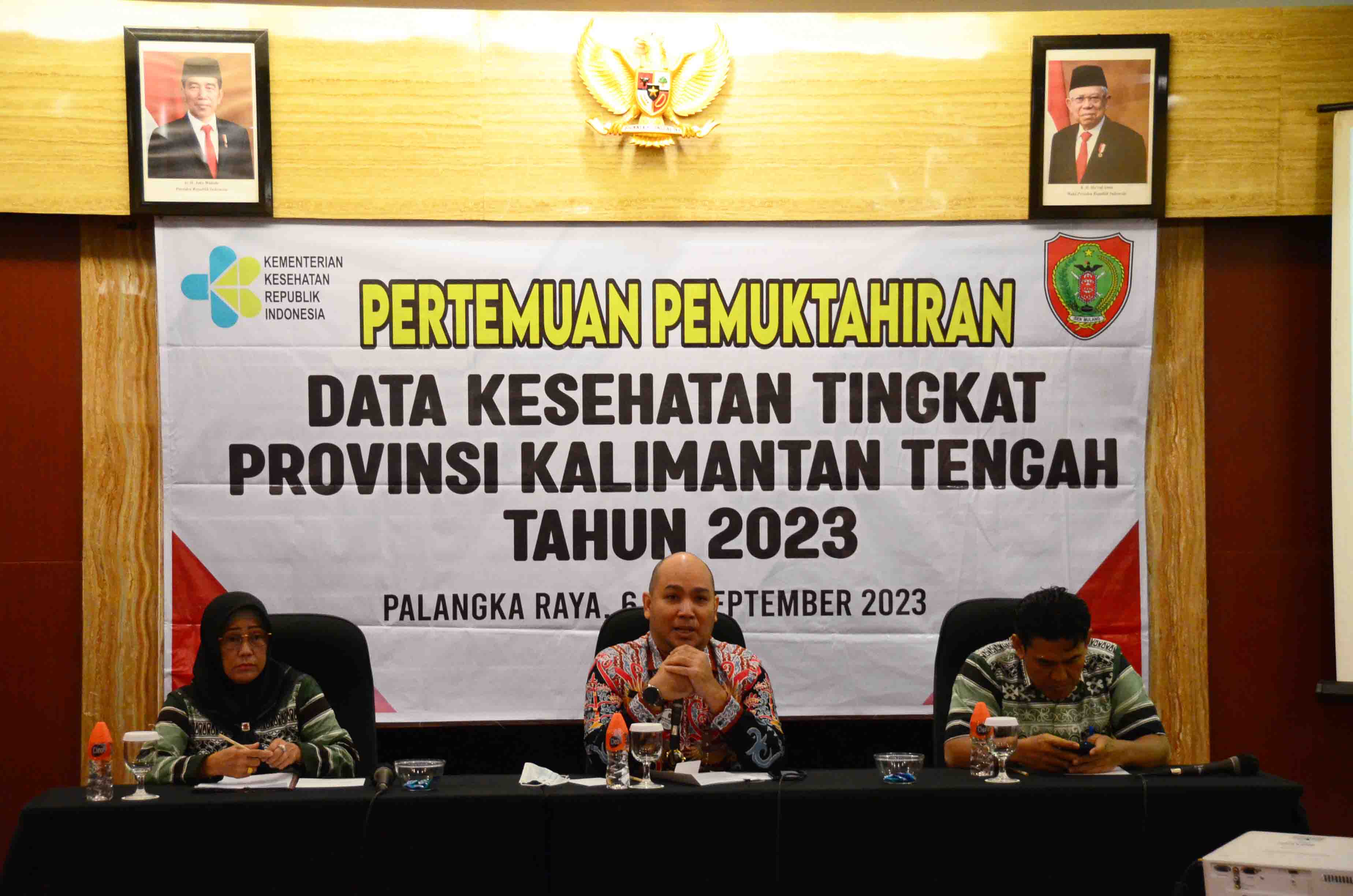 Dinkes Prov. Kalteng Gelar Pertemuan Pemuktahiran Data Tingkat Provinsi Kalimantan Tengah Tahun 2023