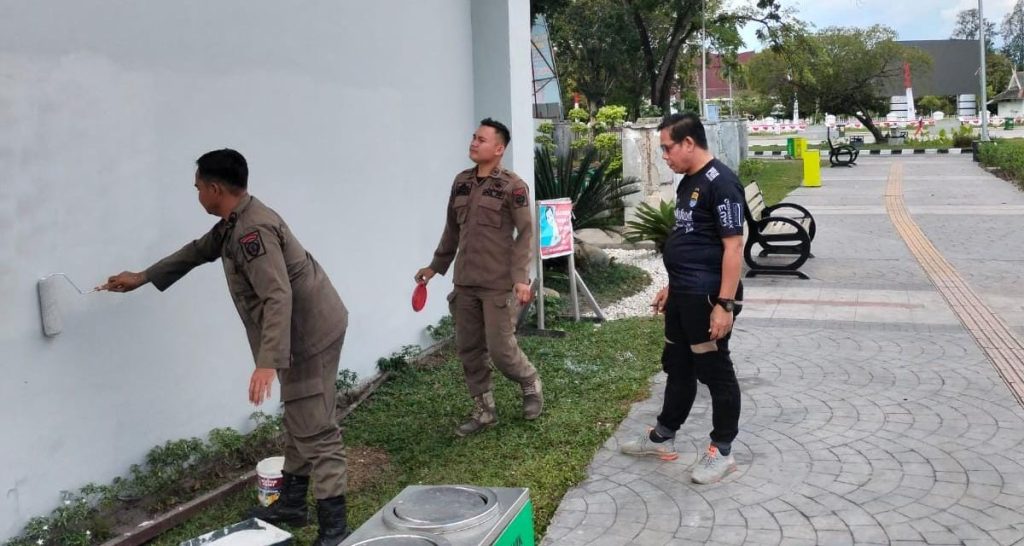 Cegah Vandalisme, Kasatpol PP Kalteng Ajak Masyarakat Jaga Aset Daerah Bersama dan Laporkan Jika Ada Gangguan Trantibum