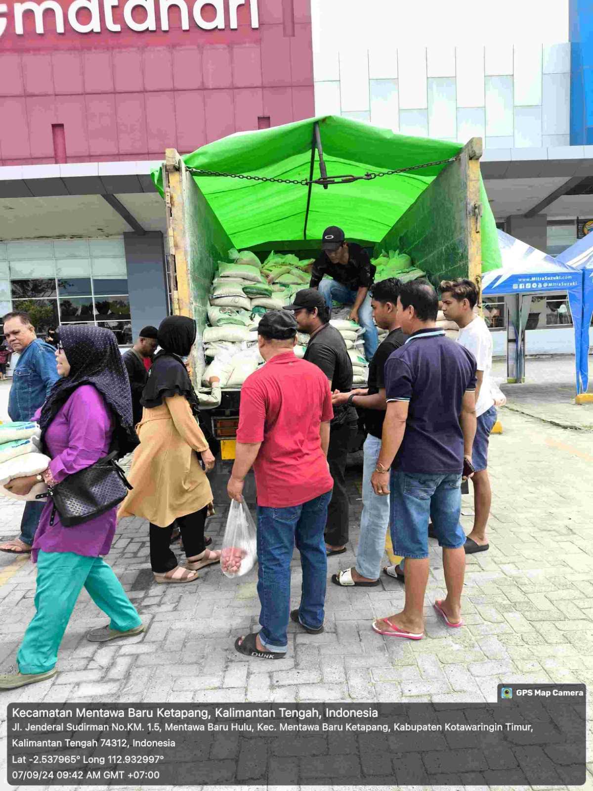 Dinas Hanpang Prov. Kalteng Adakan GPM di City Mall Sampit