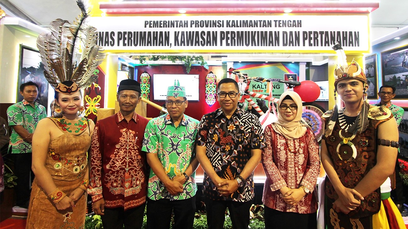 Tampilkan Dokumentasi Program Kegiatan TA 2018, DISPERKIMTAN Provinsi Kalteng Ikut Ramaikan Kalteng Trade Expo 2018